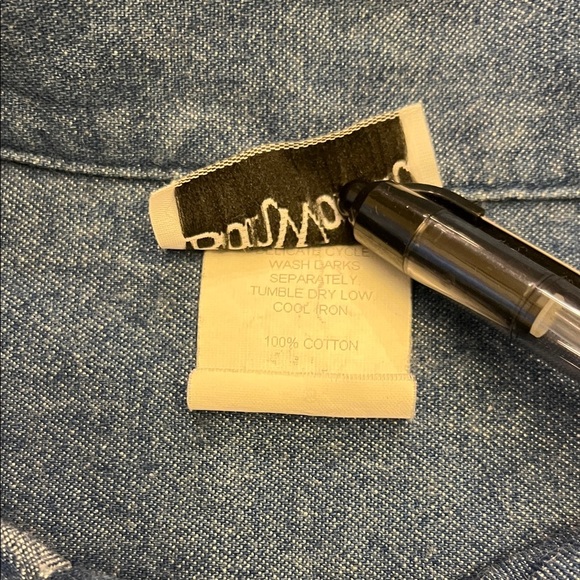 BonWorth Blue Denim Top - Picture 7 of 8